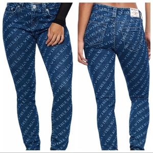 👖💙True Religion Laser Logo Halle Skinny Jeans💙👖